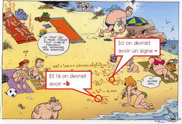 Les Profs - équation du second degré (correction)